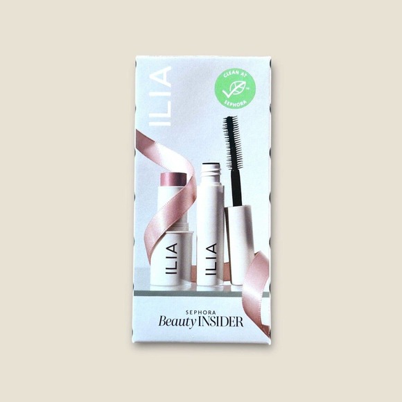 ILIA Makeup Ilia Sephora Makeup Birthday Gift Set Black Limitless Lash Mascara Multistick